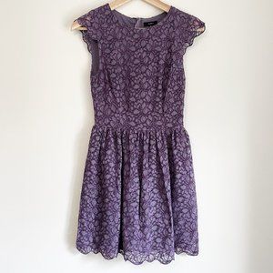 Talula | Purple Lace Dress | 0